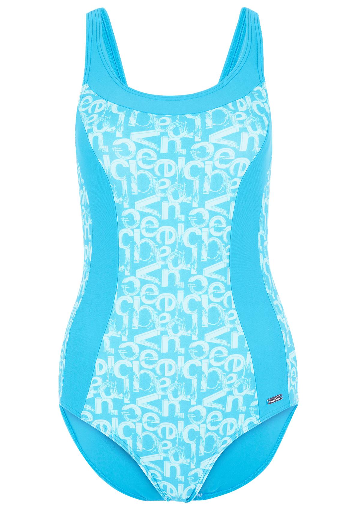 VENICE BEACH Badeanzug Badeanzug Damen - blau