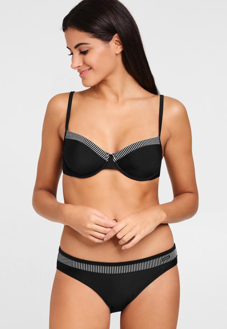 Lascana Lascana B&uuml;gel-Bikini Bikini Set Damen - schwarz - 1 | SportScheck