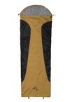 normani Outdoor Sports Runty Kunstfaserschlafsack - Gelb/Schwarz