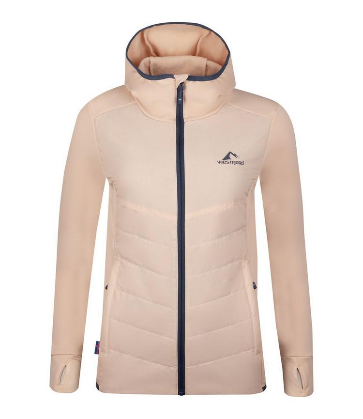 Westfjord Westfjord Gullfoss XT Fleecejacke Damen - Pfirsisch Hell/Klippenblau - 0 | SportScheck