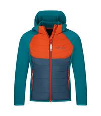 Trollkids Sirdal Steppjacke Kinder - Nachtblau/Zimt