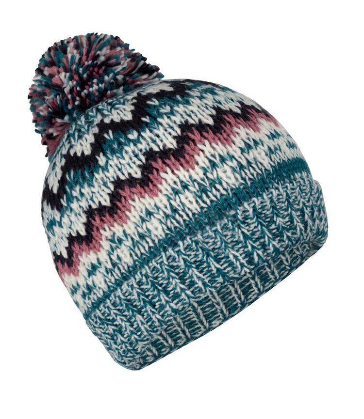 Trollkids Trollkids Kristiansand Bommelm&uuml;tze M&auml;dchen - Blaugr&uuml;n/Violett/Marineblau - 0 | SportScheck