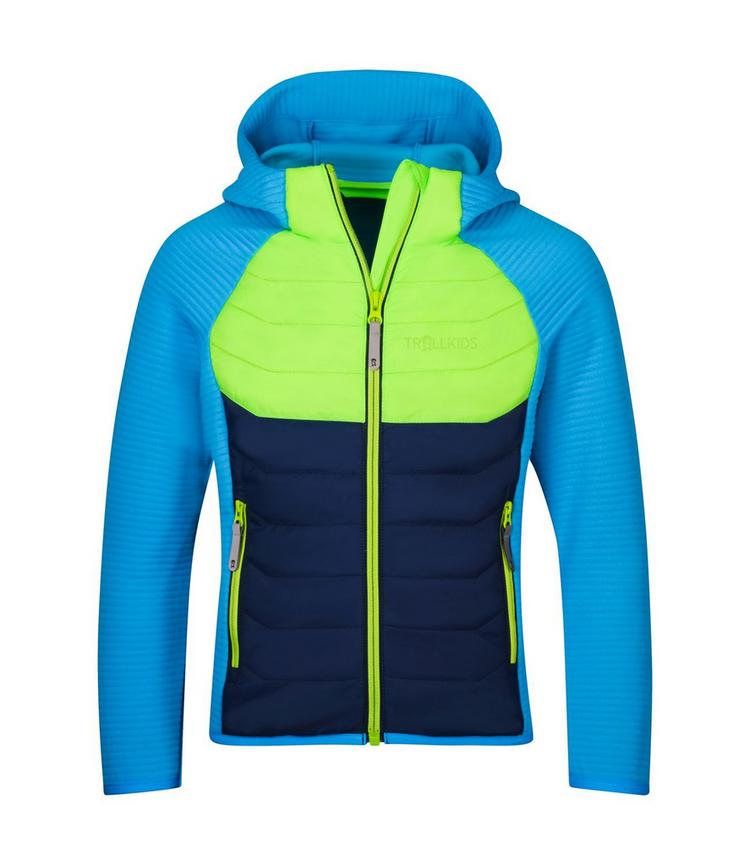 Trollkids Trollkids Sirdal Steppjacke Kinder - Vivid-Blau/Limegr&uuml;n - 0 | SportScheck