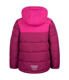 Rückansicht von Trollkids Gryllefjord Winterjacke Kinder Pflaume/Feuerbeere/Violett