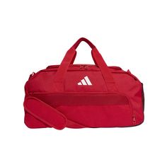 adidas Tiro League Duffel Bag Gr. S Sporttasche rotschwarzweiss
