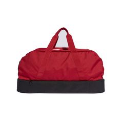 Rückansicht von adidas Tiro League Duffel Bag Gr. M Sporttasche rotschwarzweiss