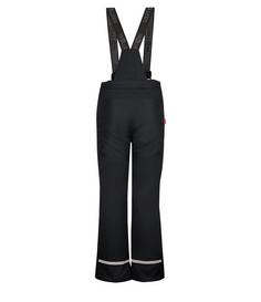Rückansicht von Trollkids Hammerfest Skihose Kinder Schwarz