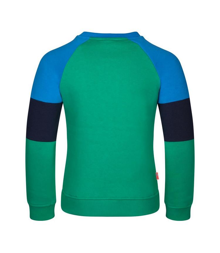 Trollkids Trollkids Trollfjord Sweatshirt Kinder - Pfeffergr&uuml;n/Marineblau/Hellblau - 0 | SportScheck