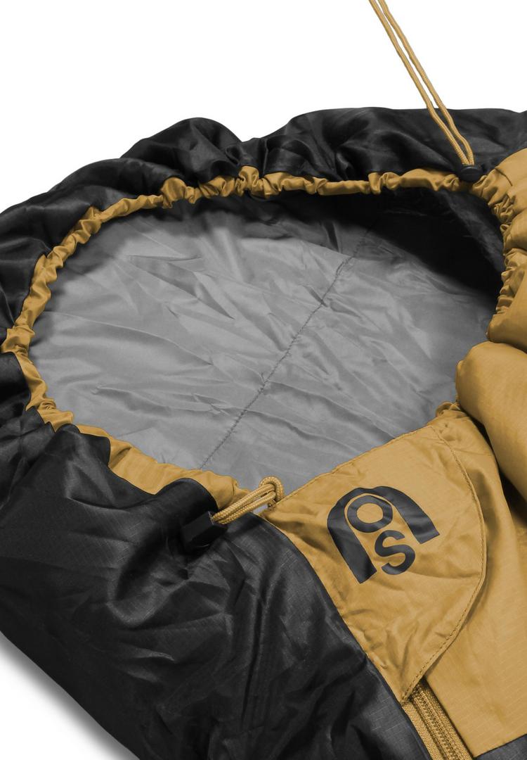 normani Outdoor Sports normani Outdoor Sports Runty Kunstfaserschlafsack - Gelb/Schwarz - 2 | SportScheck