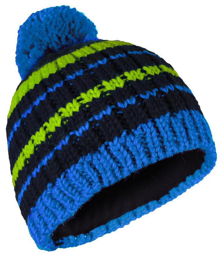 Trollkids Trollkids Hafjell Bommelm&uuml;tze Kinder - Nachtblau/Vivid-Blau/Limegr&uuml;n - 0 | SportScheck