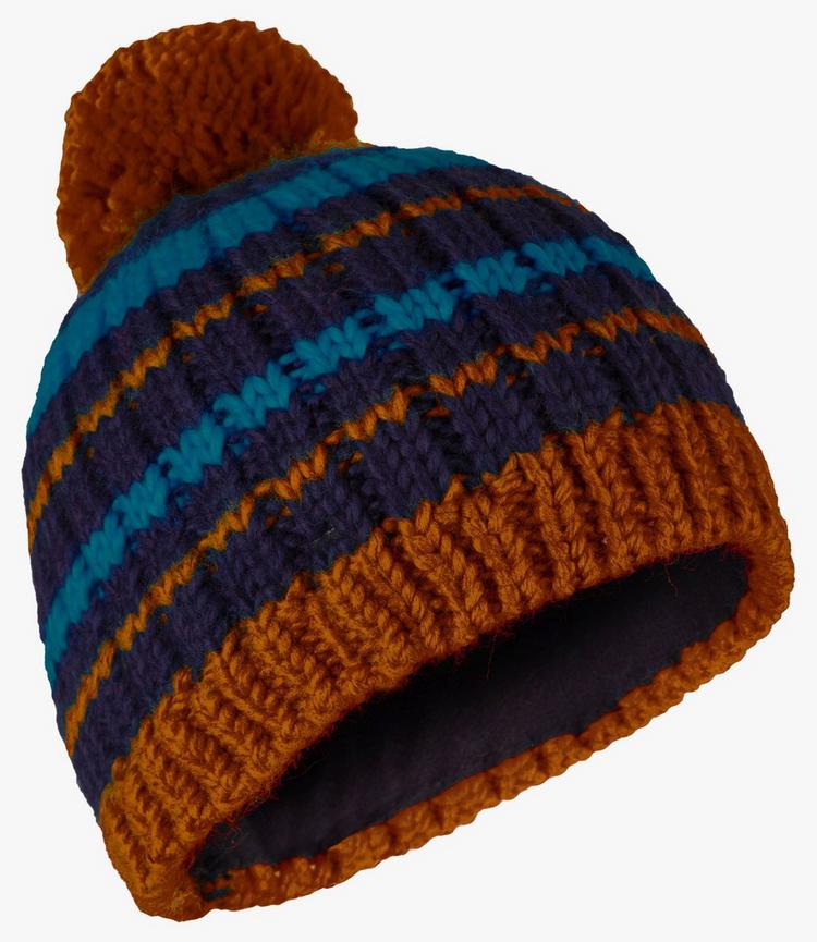 Trollkids Trollkids Hafjell Bommelm&uuml;tze Kinder - Nachtblau/Dunkelblau/Zimt - 0 | SportScheck