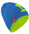 Trollkids Troll Bommelm&uuml;tze Kinder - Vivid-Blau/Limegr&uuml;n
