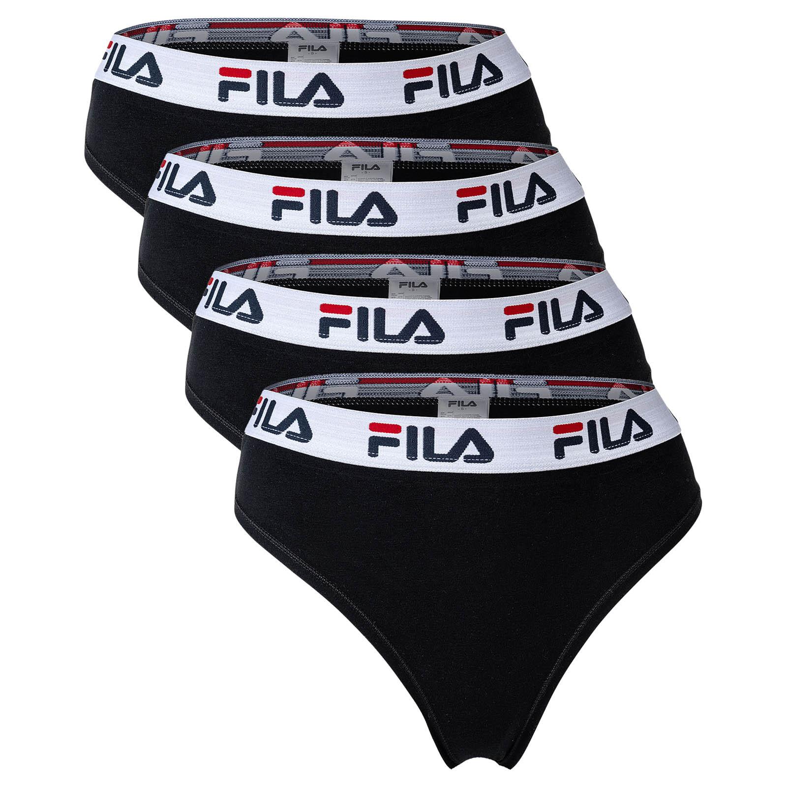 FILA String Unterhose Damen Schwarz im Online Shop von SportScheck kaufen