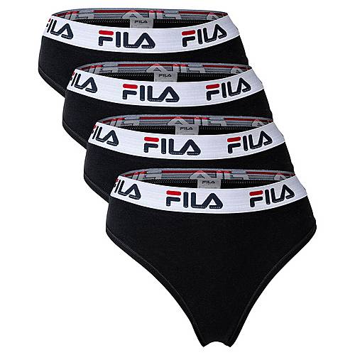 FILA String Unterhose Damen Schwarz im Online Shop von SportScheck