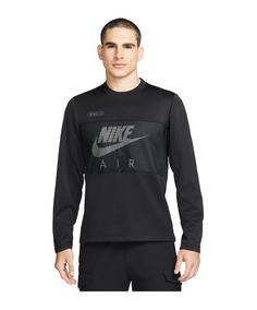 Nike Air Polyknit Crew Sweatshirt Sweatshirt Herren schwarzweiss