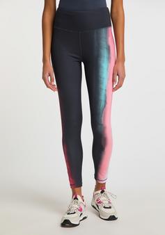 Rückansicht von VENICE BEACH VB Prudence Tights Damen AOP batic tight