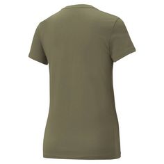 Rückansicht von PUMA T-Shirt T-Shirt Damen Dunkelgrün