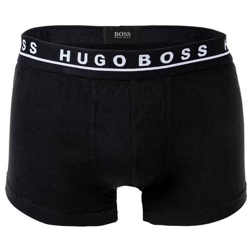 Rückansicht von Boss Boxershort Hipster Herren Schwarz/Blau/Weiß