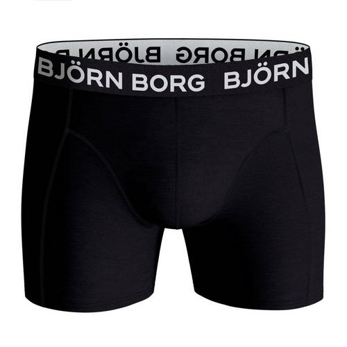 Rückansicht von Björn Borg Boxershort Hipster Herren Schwarz