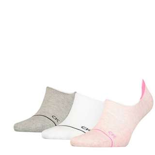 Calvin Klein Socken Freizeitsocken Damen Grau/Weiß/Rosa