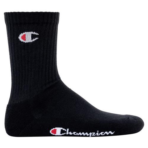 Rückansicht von CHAMPION Socken Freizeitsocken Schwarz