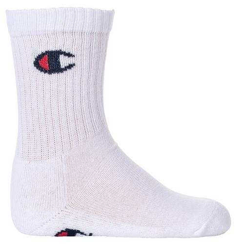 Rückansicht von CHAMPION Socken Freizeitsocken Schwarz/Grau/Weiß