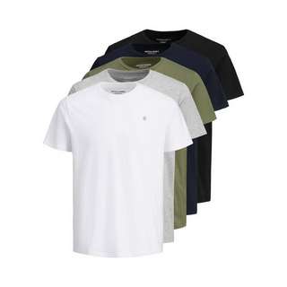 Jack & Jones T-Shirt T-Shirt Herren Weiß/Grau/Grün/Blau/Schwarz