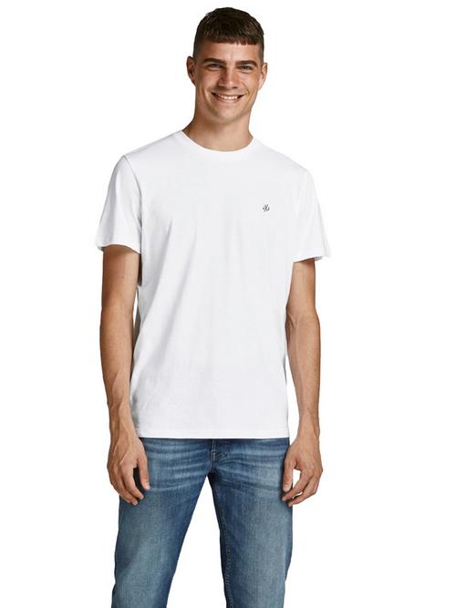 Rückansicht von Jack & Jones T-Shirt T-Shirt Herren Weiß/Grau/Grün/Blau/Schwarz
