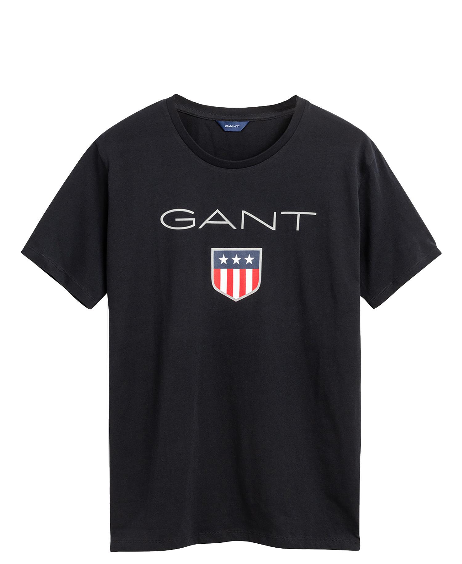 GANT T-Shirt T-Shirt Kinder Schwarz