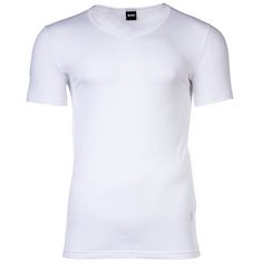 Rückansicht von Boss Unterhemd Unterhemd Herren Weiß