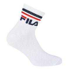 Rückansicht von FILA Socken Crew Socken Weiß