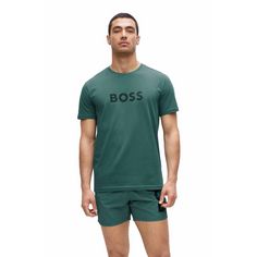 Rückansicht von Boss T-Shirt T-Shirt Herren Grün