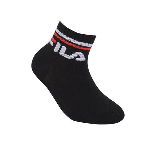 Rückansicht von FILA Socken Freizeitsocken Schwarz/Grau