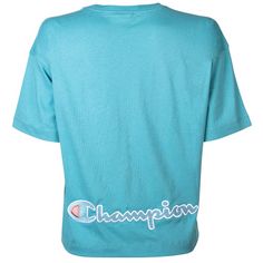 Rückansicht von CHAMPION T-Shirt T-Shirt Damen Türkis