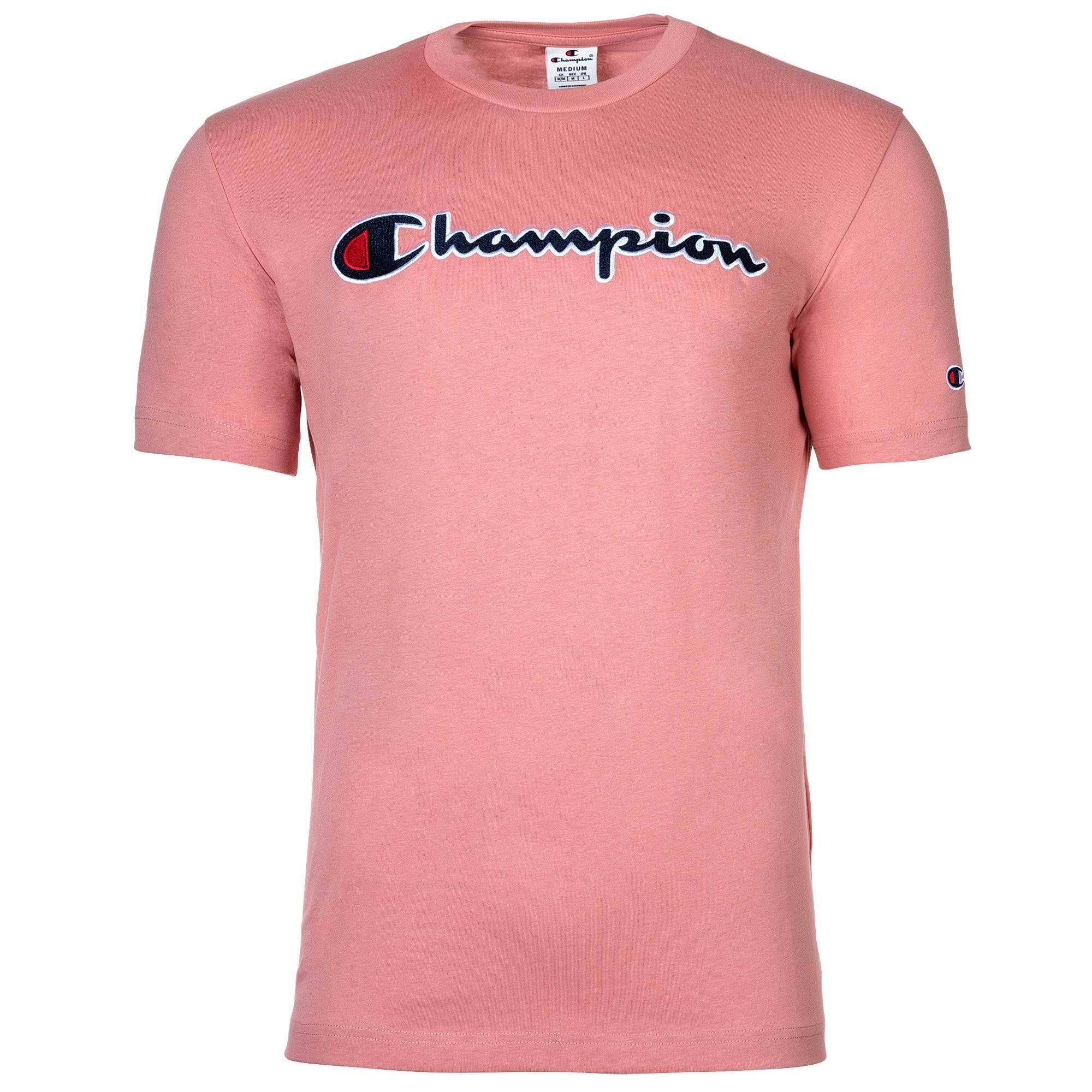 CHAMPION T Shirt T Shirt Herren Rosa im Online Shop von SportScheck kaufen