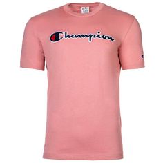 CHAMPION T-Shirt T-Shirt Herren Rosa