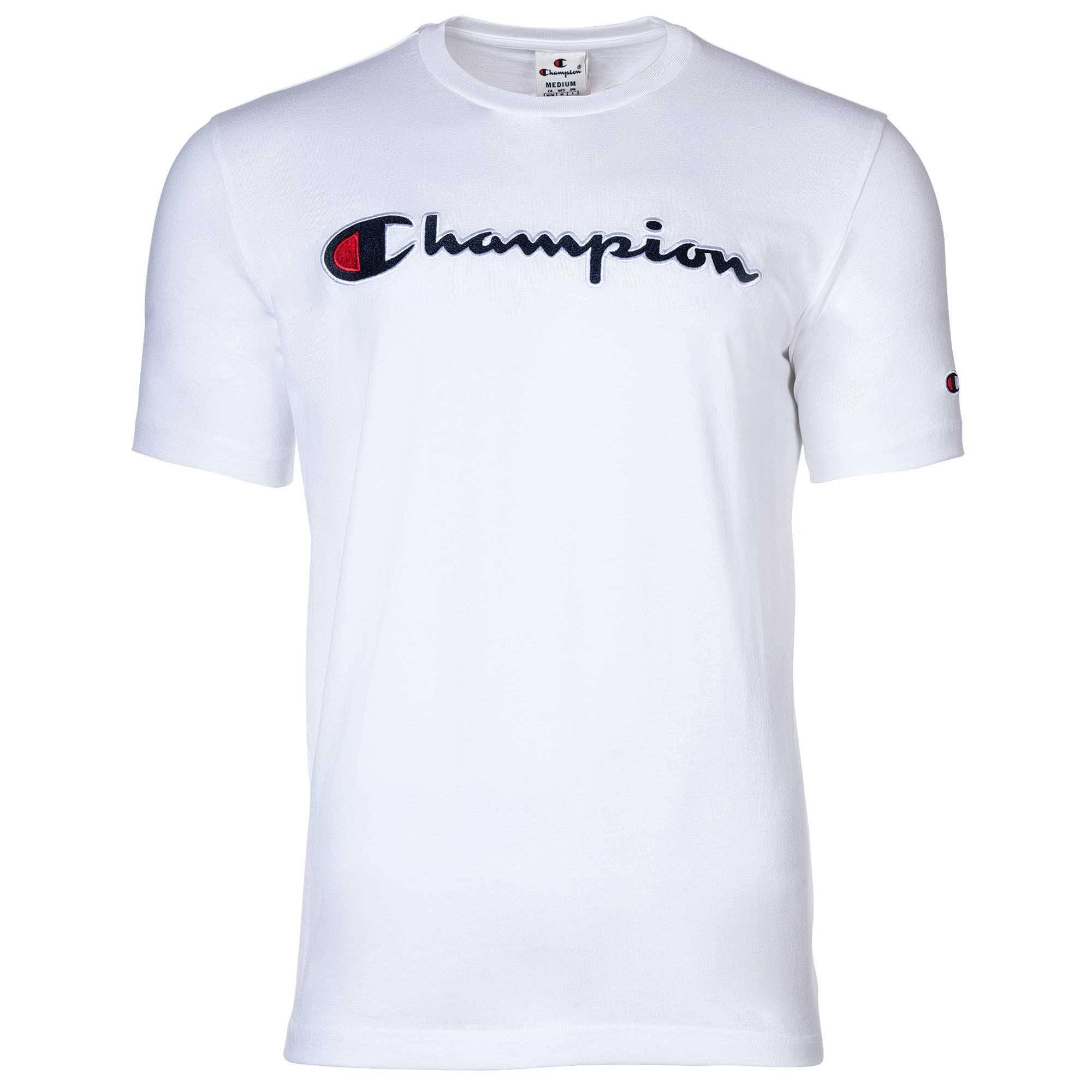 Shop von Herren CHAMPION SportScheck kaufen Weiß T-Shirt Online T-Shirt im