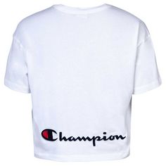 Rückansicht von CHAMPION T-Shirt T-Shirt Damen Weiß