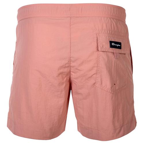 Rückansicht von CHAMPION Badeshorts Badeshorts Herren Rosa