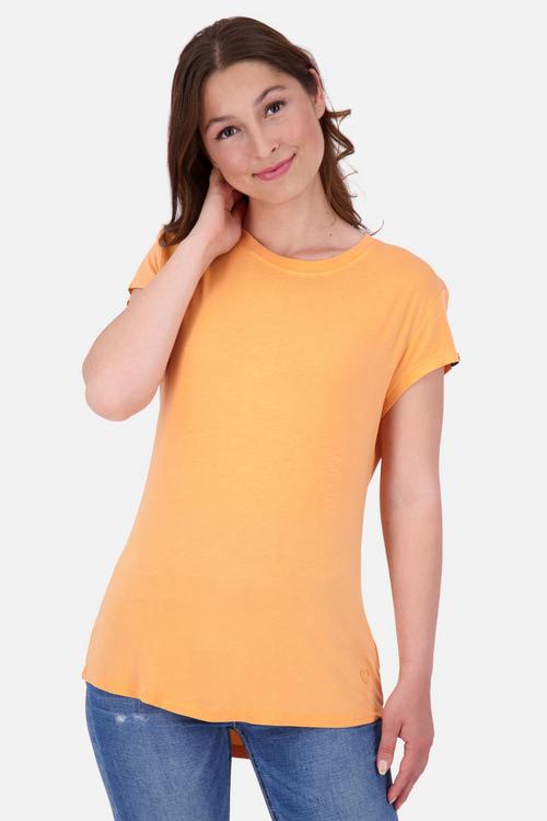 Rückansicht von ALIFE AND KICKIN MimmyAK A T-Shirt Damen tangerine