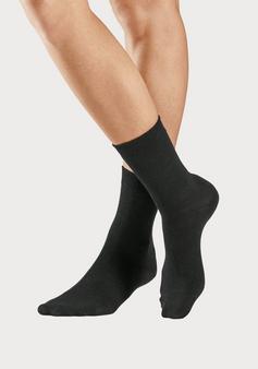 Rückansicht von Bench Socken Freizeitsocken Damen schwarz