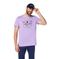 Rückansicht von Chiemsee T-Shirt T-Shirt Herren Violett