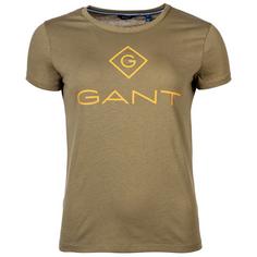 GANT T-Shirt T-Shirt Damen Khaki