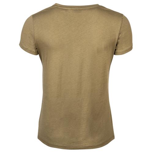 Rückansicht von GANT T-Shirt T-Shirt Damen Khaki