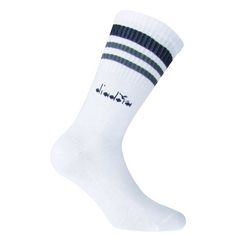 Rückansicht von Diadora Socken Freizeitsocken Schwarz/Grau/Weiß