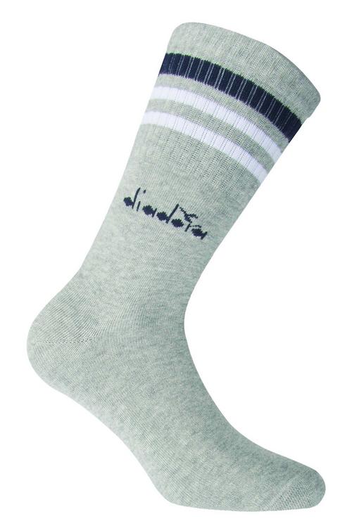 Rückansicht von Diadora Socken Freizeitsocken Grau