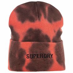 Superdry Mütze Beanie Rot