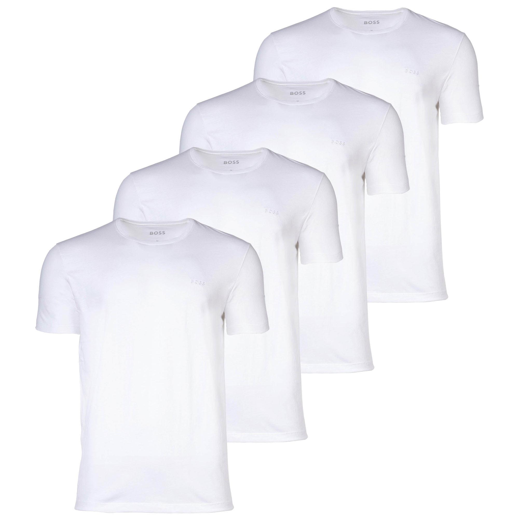 Premium Herren T-Shirt Aus Baumwolle – Robust, Formbeständig & In Weiß (Größe XS)