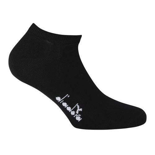 Rückansicht von Diadora Socken Socken Schwarz/Weiß