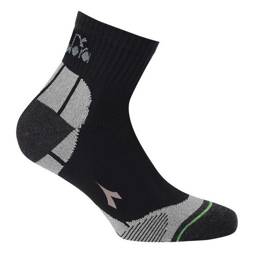 Rückansicht von Diadora Socken Socken Schwarz/Weiß